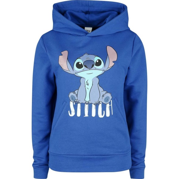 Lilo & Stitch Stitch - Sit Dámská mikina s kapucí modrá - Merchstore.cz