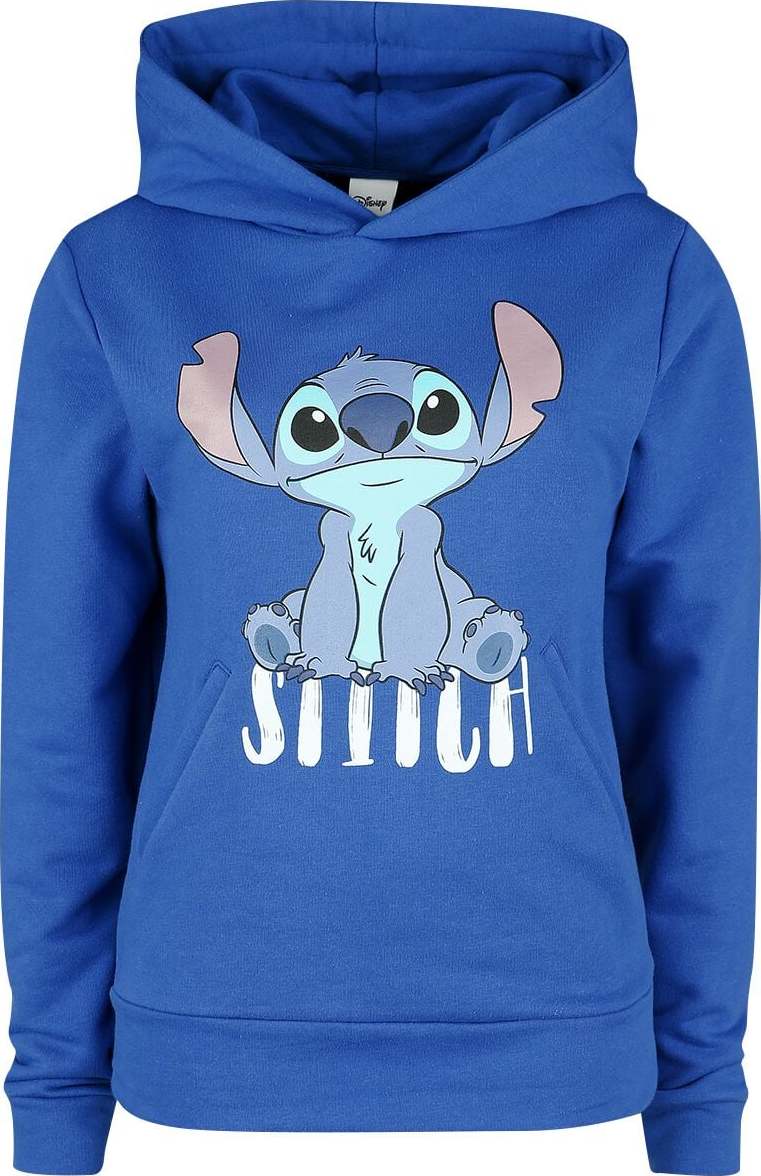Lilo & Stitch Stitch - Sit Dámská mikina s kapucí modrá - Merchstore.cz Lilo & Stitch Stitch - Sit Dámská mikina s kapucí modrá - Merchstore.cz