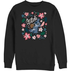 Lilo & Stitch Tropical Stitch Dámská mikina černá - Merchstore.cz