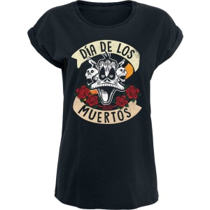 Looney Tunes Dia De Los Muertos Dámské tričko černá - Merchstore.cz