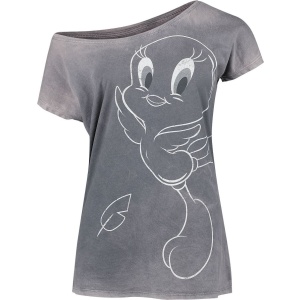 Looney Tunes Tweety Dámské tričko světle růžová - Merchstore.cz