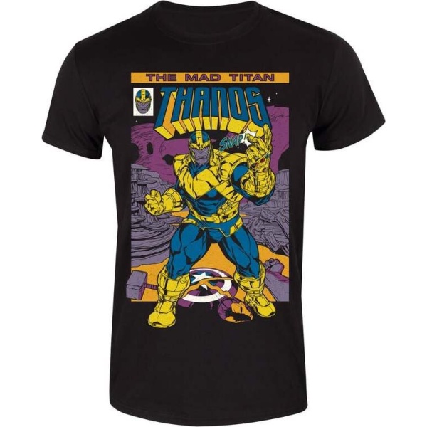 Marvel Comics Avengers - Thanos Cover Tričko černá - Merchstore.cz