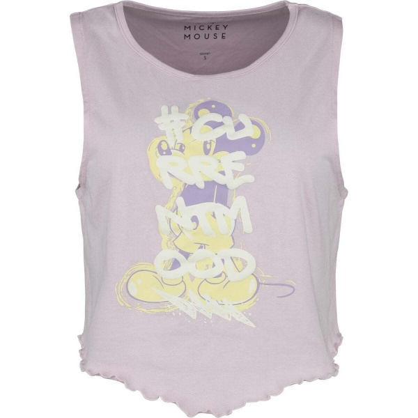 Mickey & Minnie Mouse Current Mood Tank top světle růžová - Merchstore.cz