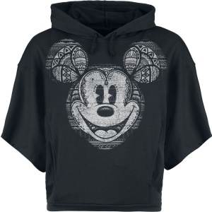 Mickey & Minnie Mouse Mickey Dámská mikina s kapucí černá - Merchstore.cz