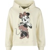 Mickey & Minnie Mouse Minnie Dámská mikina s kapucí béžová - Merchstore.cz