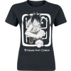 One Piece Luffy Dámské tričko černá - Merchstore.cz