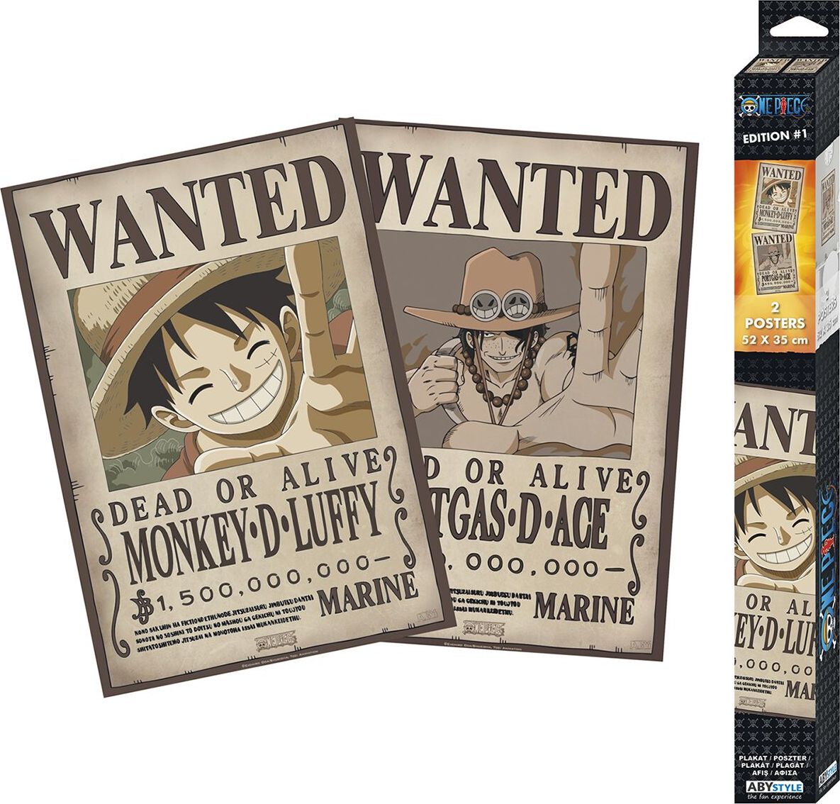 One Piece Wanted plakát vícebarevný - Merchstore.cz