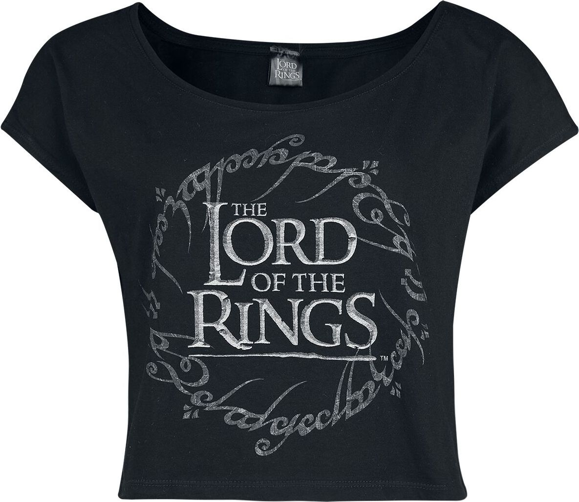 Pán prstenů Prsten Dámské tričko černá - Merchstore.cz