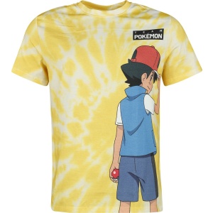 Pokémon Ash und Pikachu Tričko žlutá - Merchstore.cz