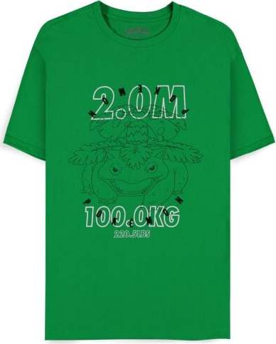 Pokémon Bisaflor Tričko zelená - Merchstore.cz Pokémon Bisaflor Tričko zelená - Merchstore.cz