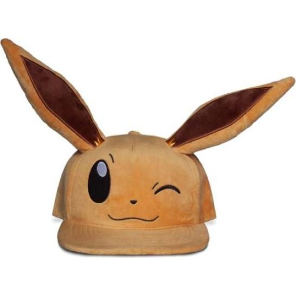 Pokémon Evoli kšiltovka hnědá - Merchstore.cz