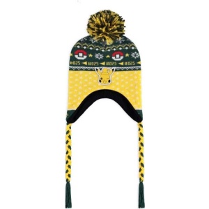 Pokémon Pikachu Sherpa Beanie čepice žlutá - Merchstore.cz