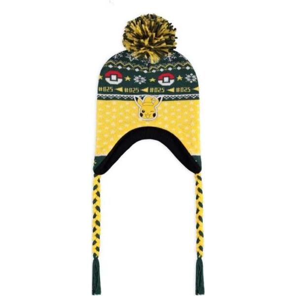 Pokémon Pikachu Sherpa Beanie čepice žlutá - Merchstore.cz