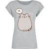 Pusheen Hi Bye Dámské tričko prošedivelá - Merchstore.cz