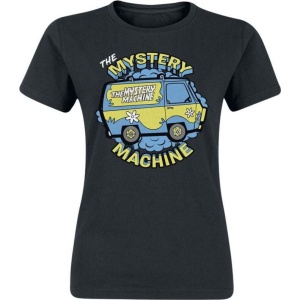 Scooby-Doo The Mystery Machine Dámské tričko černá - Merchstore.cz