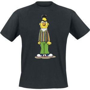 Sesame Street Bert Angry Tričko černá - Merchstore.cz