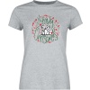 Simon's Cat Meowy Christmas Dámské tričko prošedivelá - Merchstore.cz