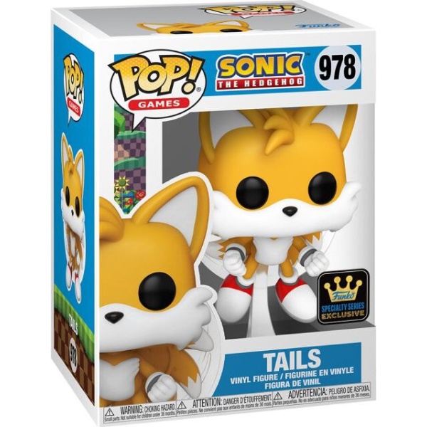 Sonic The Hedgehog Vinylová figurka č.978 Tails (s možností chase!) Sberatelská postava vícebarevný - Merchstore.cz