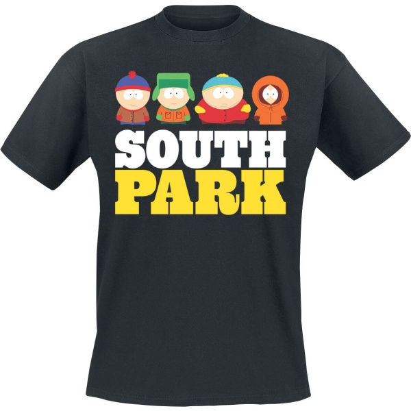 South Park South Park Tričko černá - Merchstore.cz