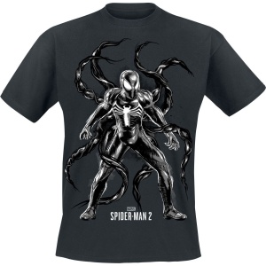 Spider-Man Marvel Games - Spider-Man 2 - Back in Black Tričko černá - Merchstore.cz