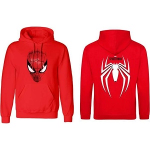 Spider-Man Spider Crest Mikina s kapucí červená - Merchstore.cz