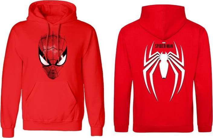 Spider-Man Spider Crest Mikina s kapucí červená - Merchstore.cz Spider-Man Spider Crest Mikina s kapucí červená - Merchstore.cz