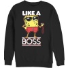 SpongeBob SquarePants Like a Boss Mikina černá - Merchstore.cz