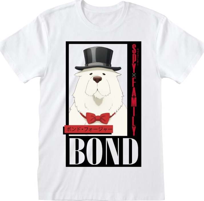 Spy x Family Bond Tričko bílá - Merchstore.cz Spy x Family Bond Tričko bílá - Merchstore.cz