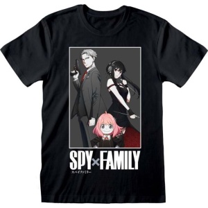 Spy x Family Family Photo Tričko černá - Merchstore.cz