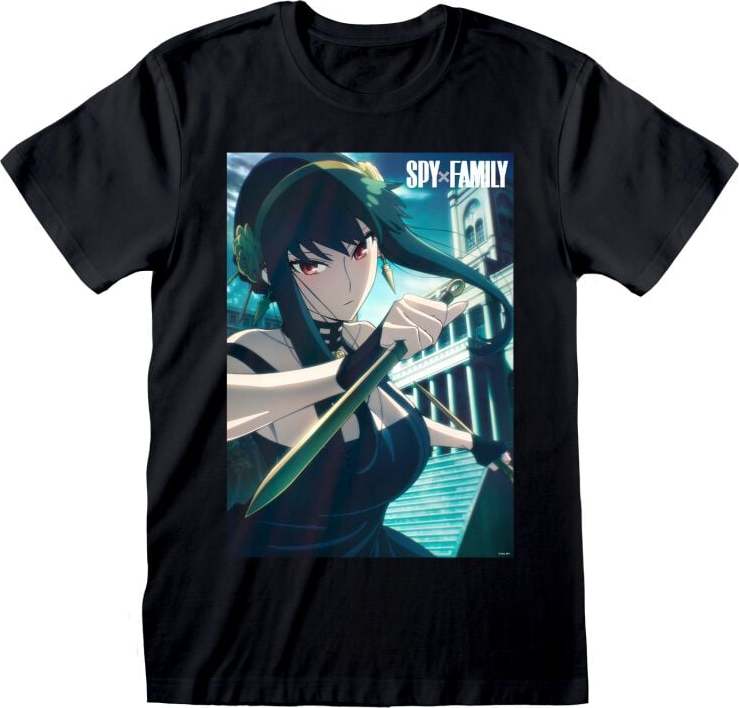 Spy x Family Yor Blade Tričko černá - Merchstore.cz Spy x Family Yor Blade Tričko černá - Merchstore.cz
