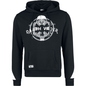 Star Wars Darth Vader - Imperial Commander Mikina s kapucí cerná/bílá - Merchstore.cz