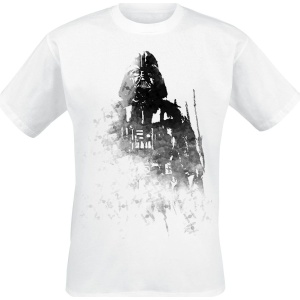 Star Wars Darth Vader Ink Tričko bílá - Merchstore.cz