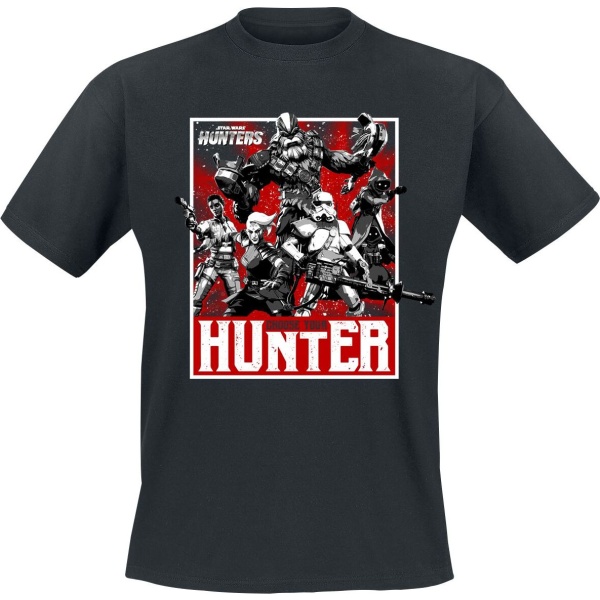 Star Wars Hunters - Choose Your Hunter Tričko černá - Merchstore.cz