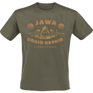 Star Wars Jawa Droid Repair Tričko khaki - Merchstore.cz