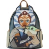 Star Wars The Mandalorian - Loungefly - Ahsoka holding Grogu Batoh vícebarevný - Merchstore.cz