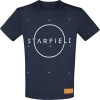 Starfield Cosmic Perspective Tričko modrá - Merchstore.cz