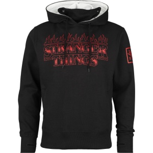 Stranger Things Hellfire Club Mikina s kapucí černá - Merchstore.cz