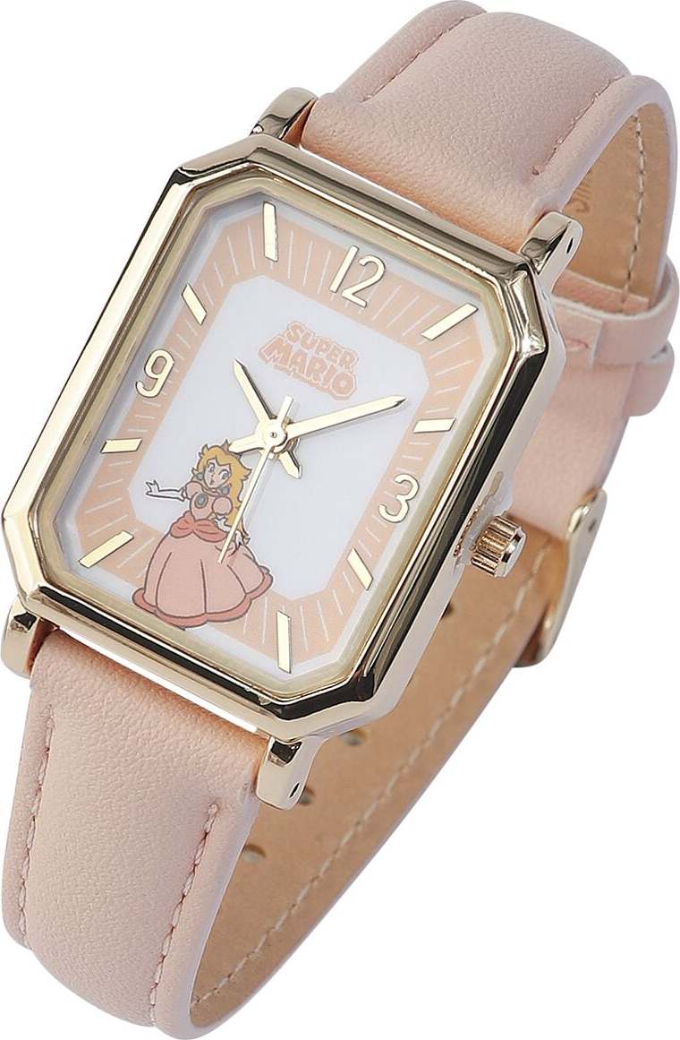 Super Mario Princess Peach Náramkové hodinky vícebarevný - Merchstore.cz Super Mario Princess Peach Náramkové hodinky vícebarevný - Merchstore.cz