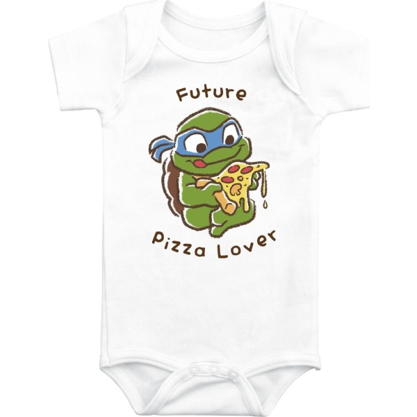 Teenage Mutant Ninja Turtles Kids - Future Pizza Lover body bílá - Merchstore.cz