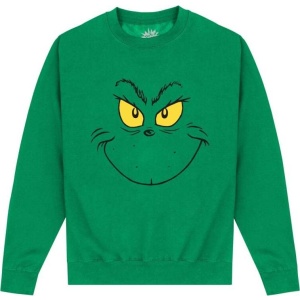 The Grinch Smile Dámská mikina zelená - Merchstore.cz