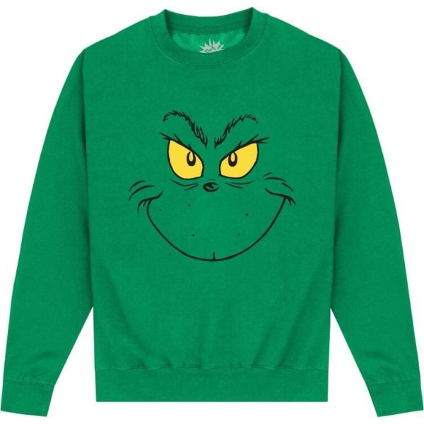 The Grinch Smile Dámská mikina zelená - Merchstore.cz