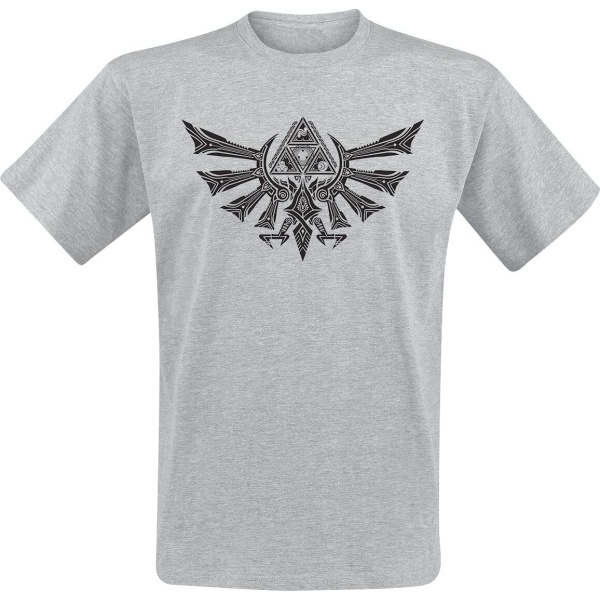 The Legend Of Zelda Hyrule Tribal Tričko prošedivelá - Merchstore.cz