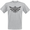 The Legend Of Zelda Hyrule Tribal Tričko prošedivelá - Merchstore.cz