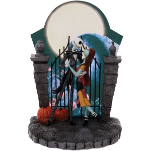 The Nightmare Before Christmas Figurka Jack and Sally illuminated Socha standard - Merchstore.cz