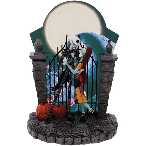 The Nightmare Before Christmas Figurka Jack and Sally illuminated Socha standard - Merchstore.cz