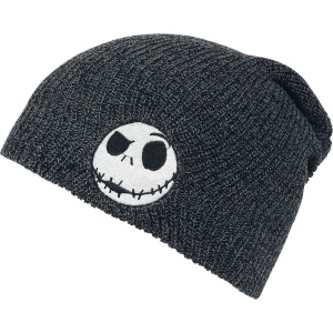 The Nightmare Before Christmas Jack Skellington Beanie čepice cerná/šedá - Merchstore.cz