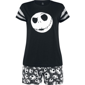 The Nightmare Before Christmas Jack Skellington pyžama černá - Merchstore.cz