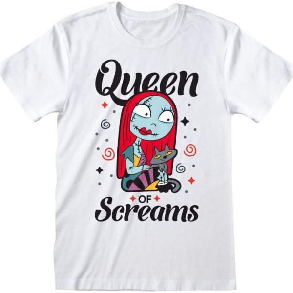 The Nightmare Before Christmas Queen of Screams Dámské tričko bílá - Merchstore.cz