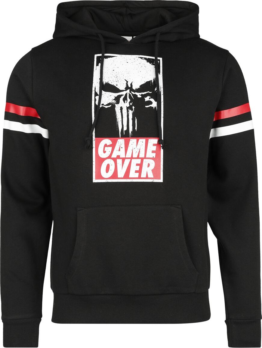 The Punisher Game Over Mikina s kapucí černá - Merchstore.cz The Punisher Game Over Mikina s kapucí černá - Merchstore.cz