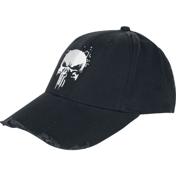 The Punisher Logo Baseballová kšiltovka černá - Merchstore.cz